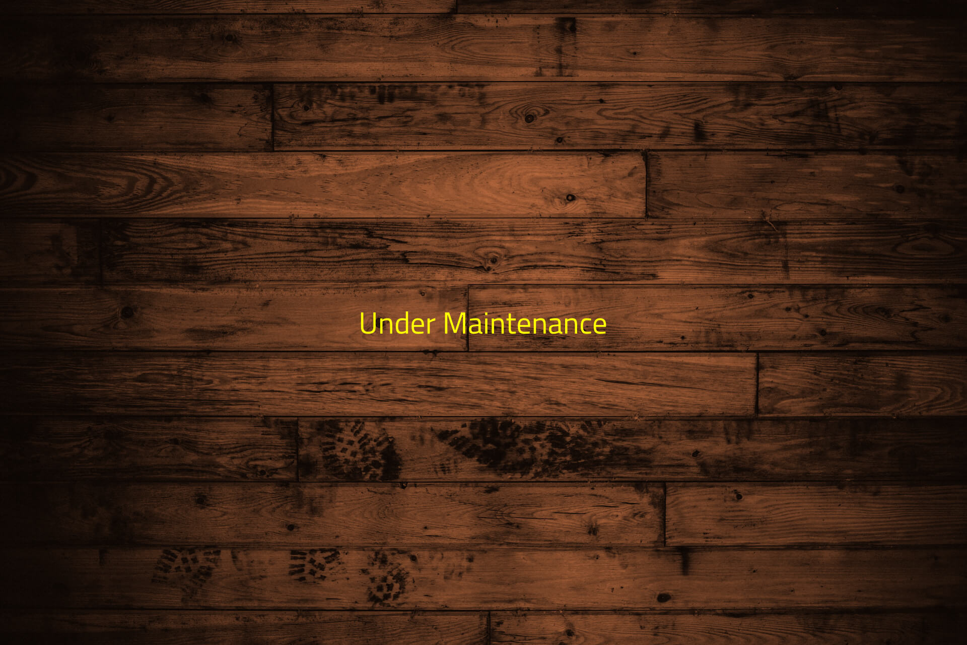 Under Maintenance